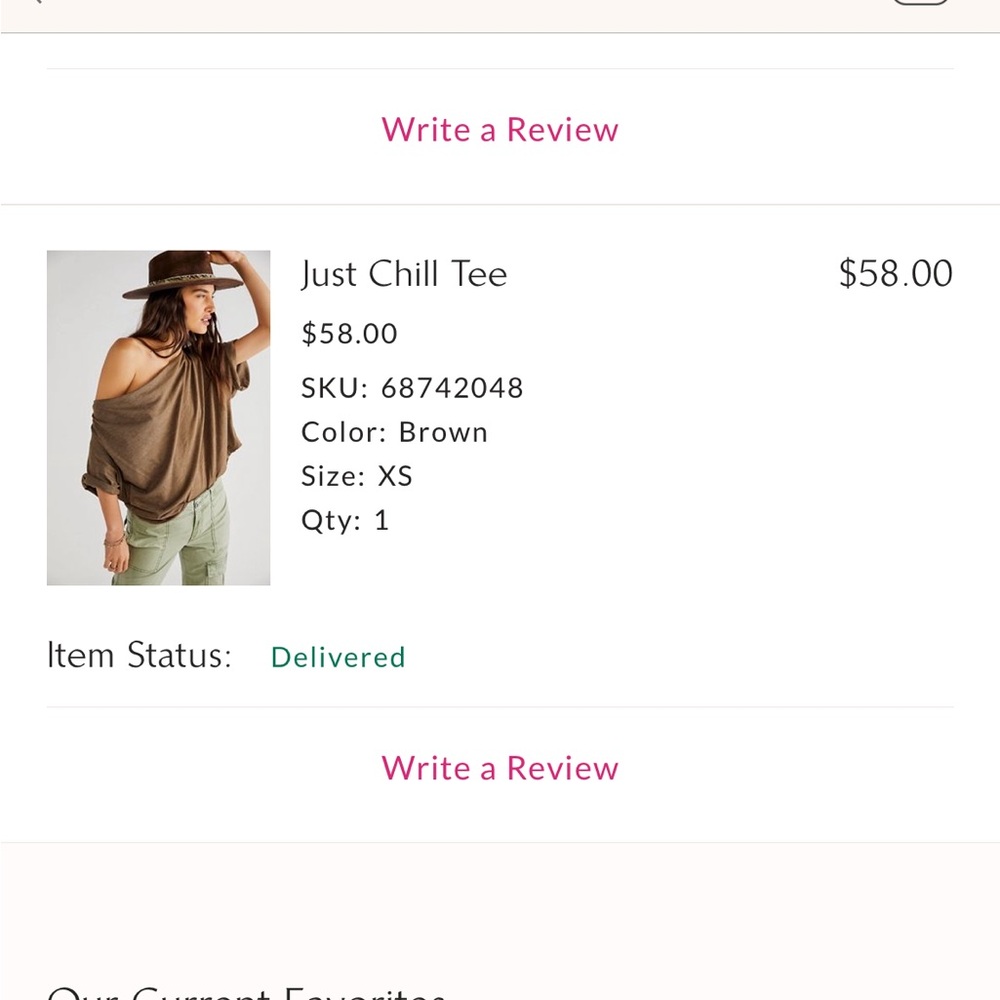 We The Free Just Chill Tee